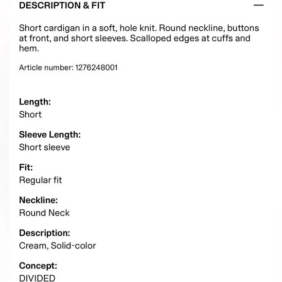 Divided Ivory Crochet Knit Top - Picture 12 of 13